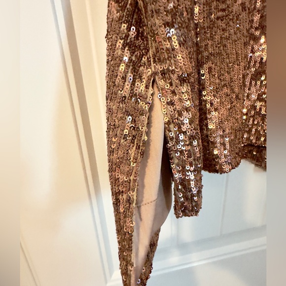 Gianni Bini Sequined Top - Large - Picture 4 of 4